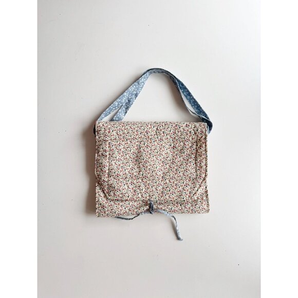 Vintage SUTTLES & SEAWINDS Floral Cottagecore Cotton Travel Toiletry Caddy - Picture 7 of 12